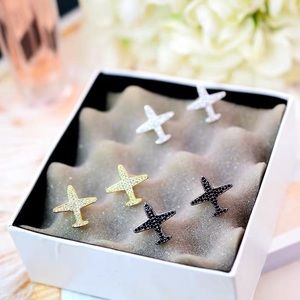 Zircon aircraft ear studs